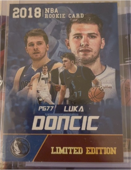 2018 Panini NBA Rookie Card #PG77 Luka Doncic — front