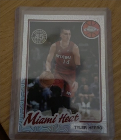 2025-26 Topps 1980-81 Chrome Mojo #TC-THR Tyler Herro — front