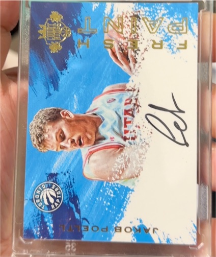 2016 Panini Court Kings Fresh Paint #FP-JAP1 Jakob Poeltl — front