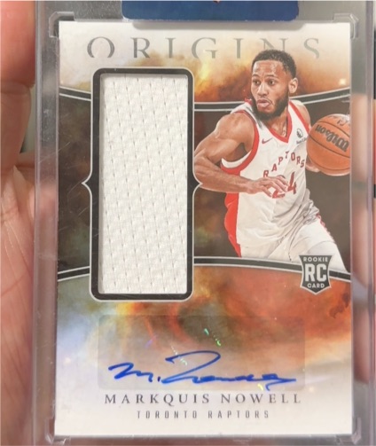 2023-24 Panini Origins #RJA-NOW Markquis Nowell — front
