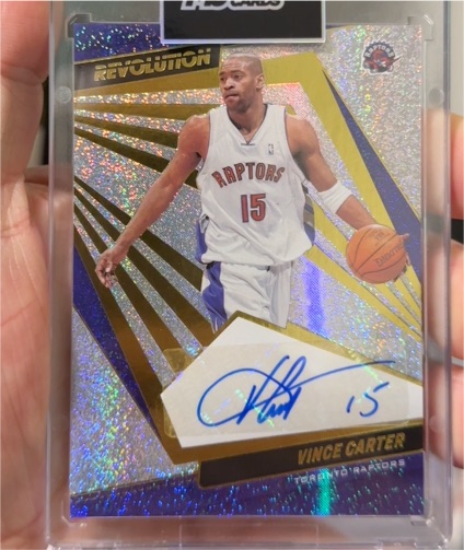 2021-22 Panini Revolution #AG-VCT Vince Carter — front