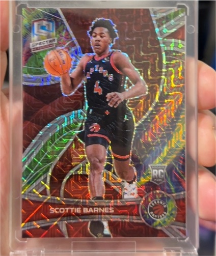 2021-22 Panini Spectra #110 Scottie Barnes — front