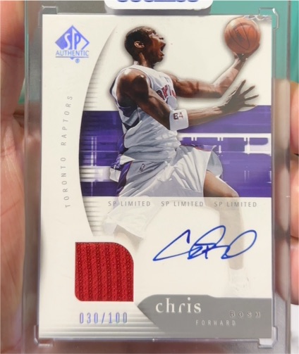 2005 SP Authentic SP Limited #64 Chris Bosh — front