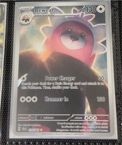 2024 Pokémon SV: Shrouded Fable #079 Bewear — front