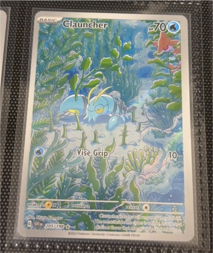 2023 Pokémon Scarlet & Violet #205 Clauncher — front