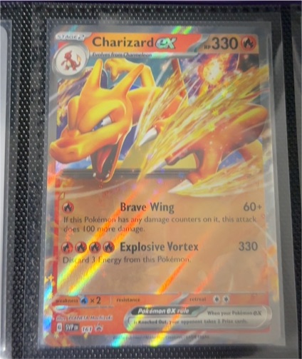 2023 Scarlet & Violet Promo #161 Charizard ex — front