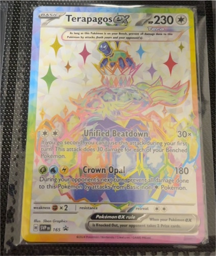 2024 Pokémon Scarlet & Violet #SVP165 Terapagos ex — front