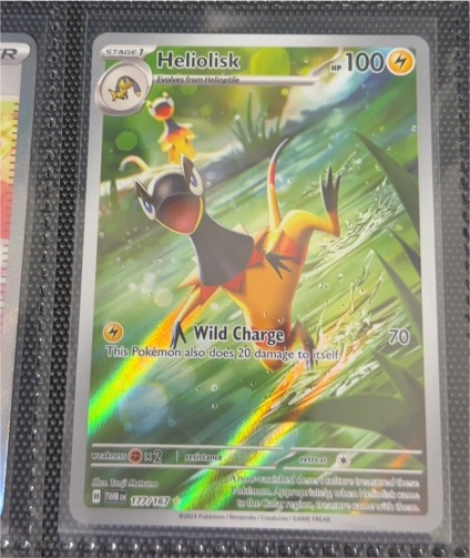 2024 Pokemon TCG SV06: Twilight Masquerade #177/167 Heliolisk — front