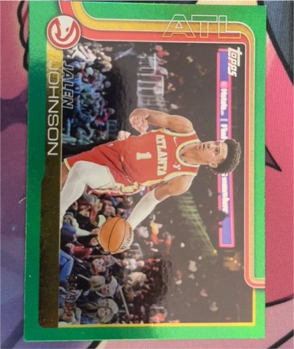2025-26 Topps #65 Jalen Johnson — front