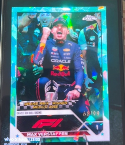 2023 Topps Chrome Formula 1 #163 Max Verstappen — front