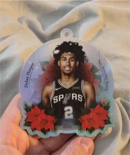 2025-26 Topps Holiday #DCO-DH Dylan Harper — front