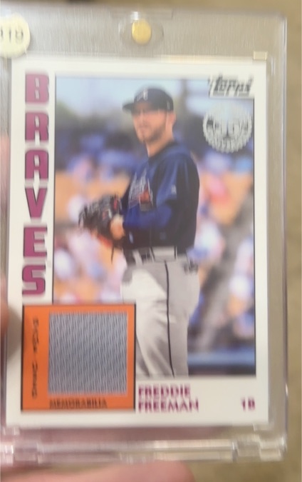 1988 Topps #118 Freddie Freeman — front