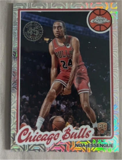 2025-26 Topps Chrome #TC-NE Noa Essengue — front