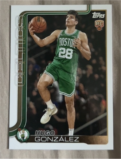 2025-26 Topps #228 Hugo Gonzalez — front