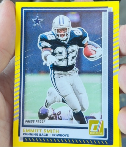 2025 Donruss #4 Emmitt Smith — front
