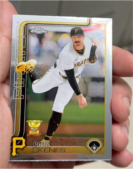 2025 Topps Chrome #300 Paul Skenes — front