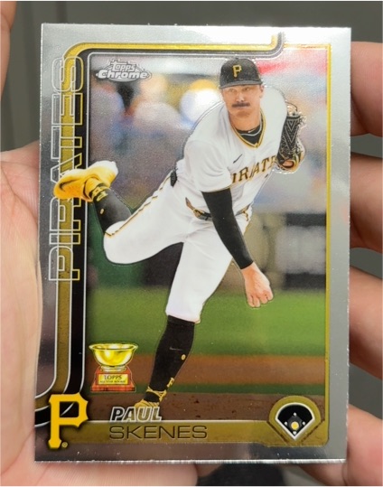 2025 Topps Chrome #300 Paul Skenes — front