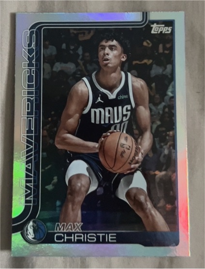 2025-26 Topps #174 Max Christie — front