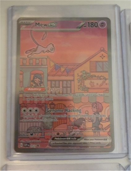 2023 Pokémon TCG Scarlet & Violet #053 Mew EX Black Star Promo — front
