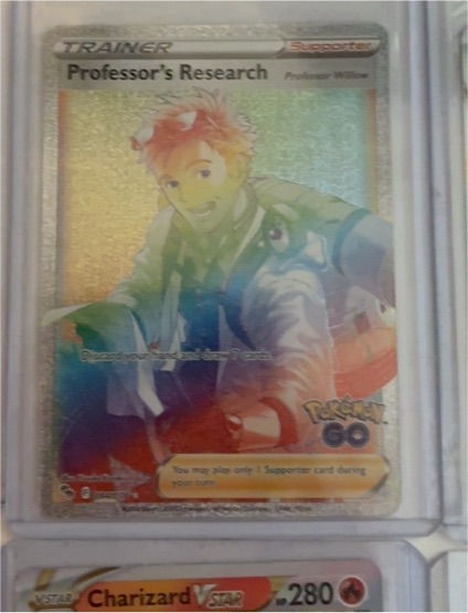 2022 Pokémon GO #084 Professor's Research — front