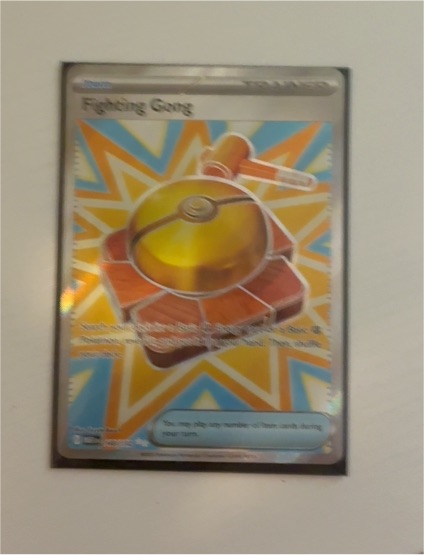 2023 Pokemon Mega Evolution #168 Fighting Gong — front