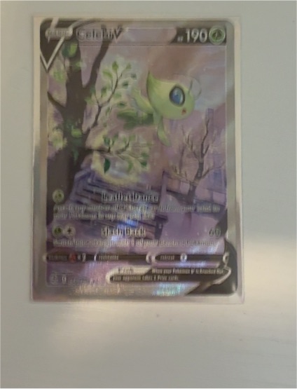2021 Pokémon SWSH Fusion Strike #245 Celebi V — front