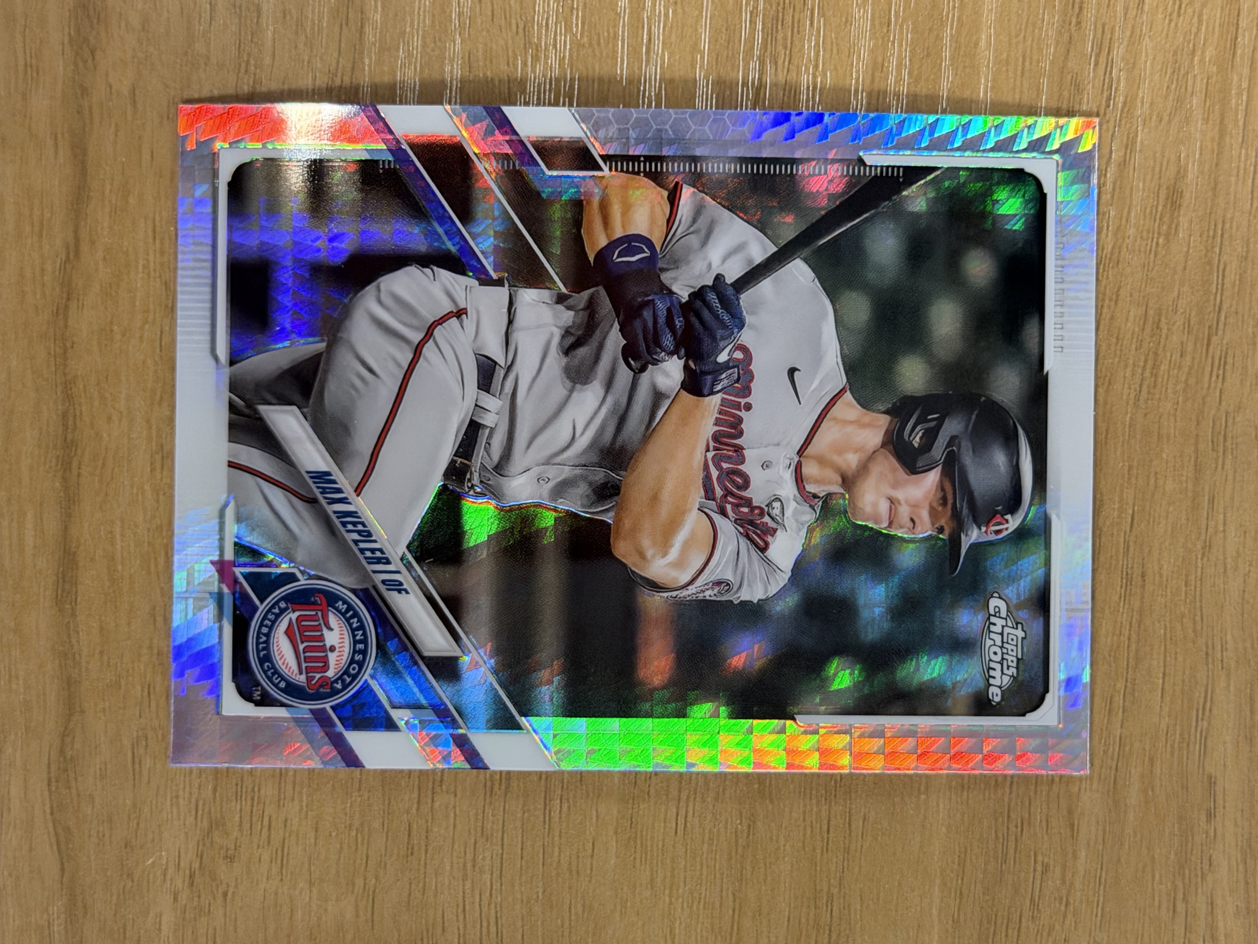 2021 Topps Chrome #41 Max Kepler — front