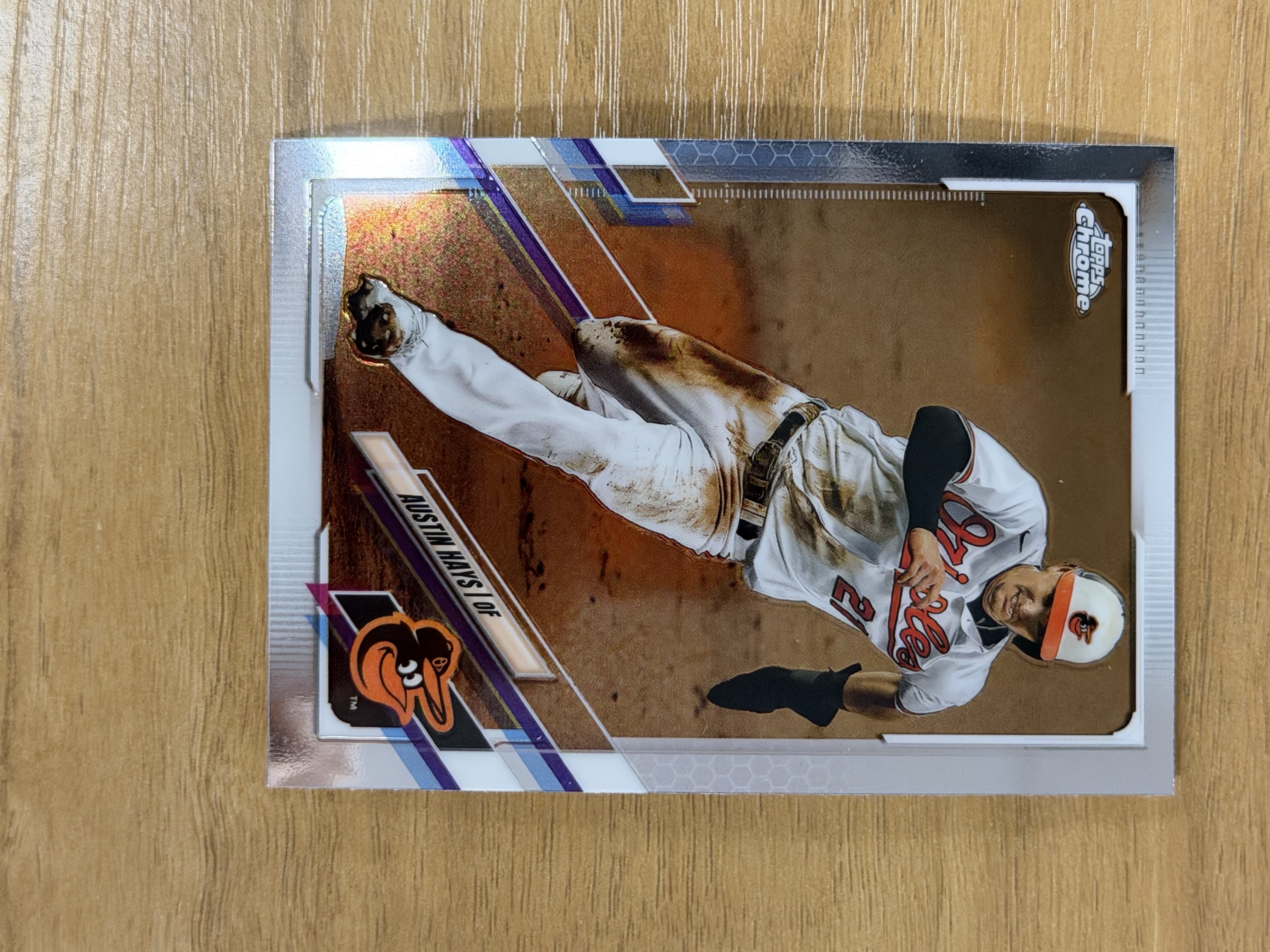 2021 Topps Chrome #143 Austin Hays — front