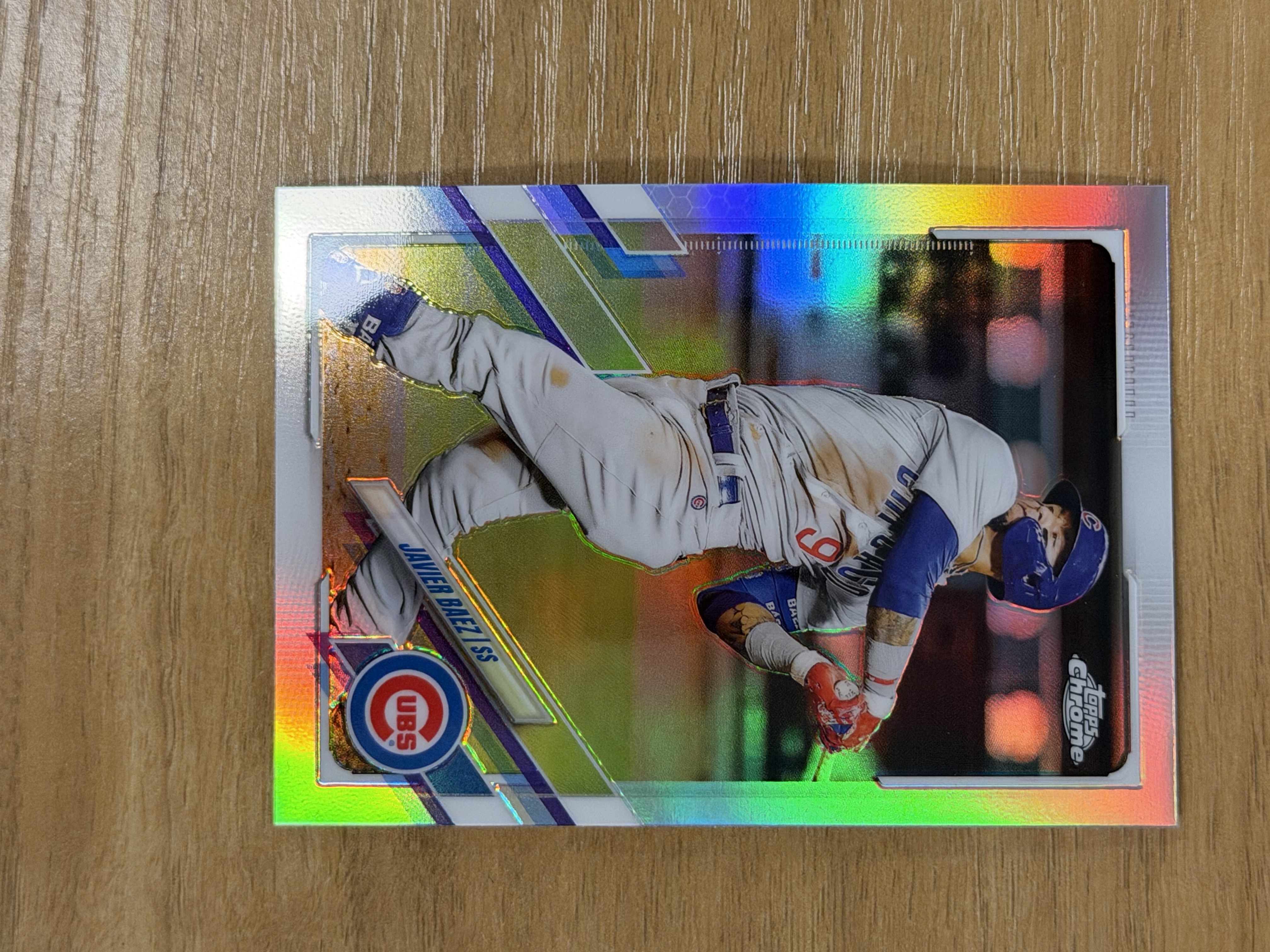 2021 Topps Chrome #9 Javier Baez — front