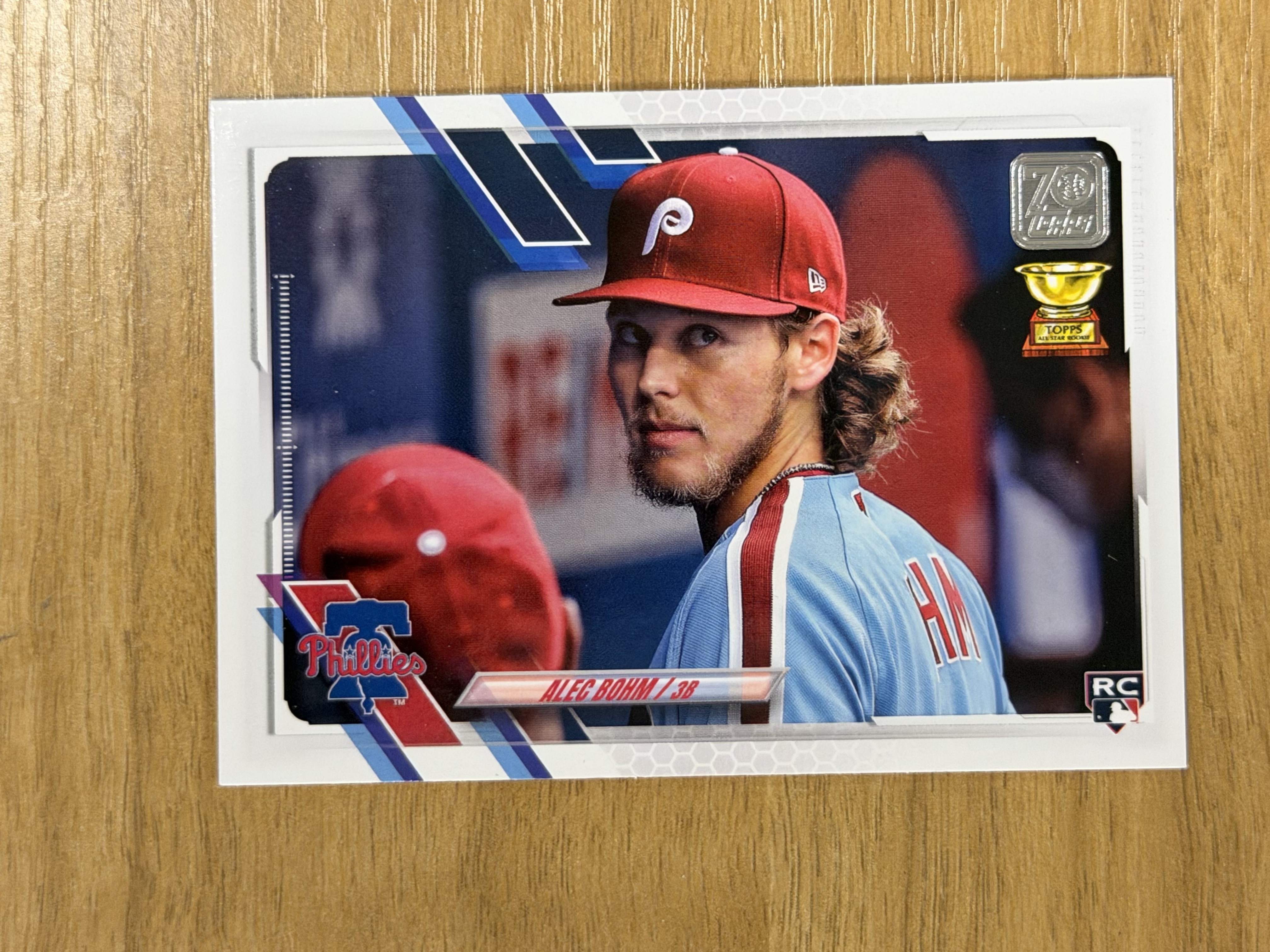2021 Topps #277 Alec Bohm Rookie Image Variation — front