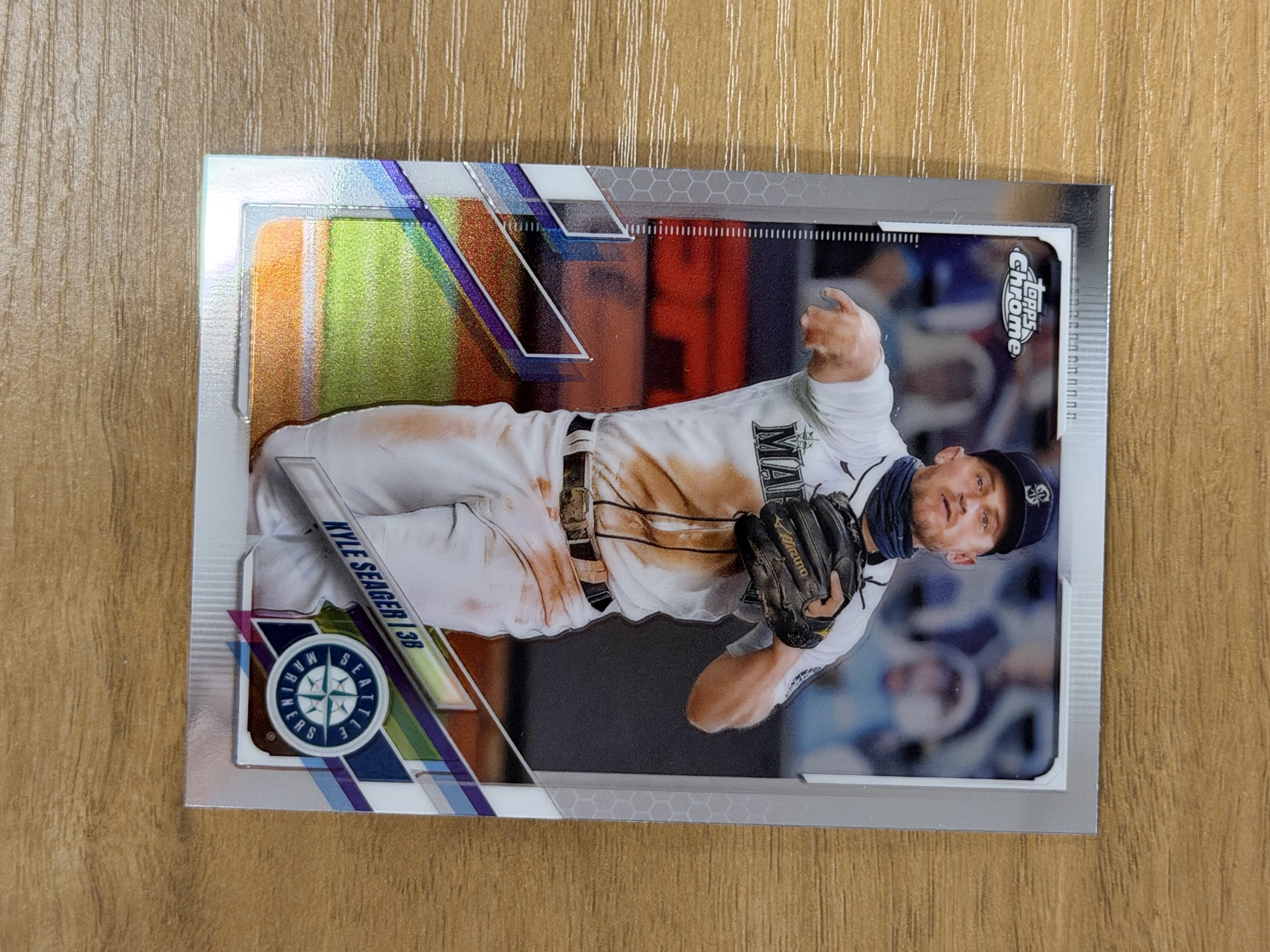 2021 Topps Chrome #113 Kyle Seager — front