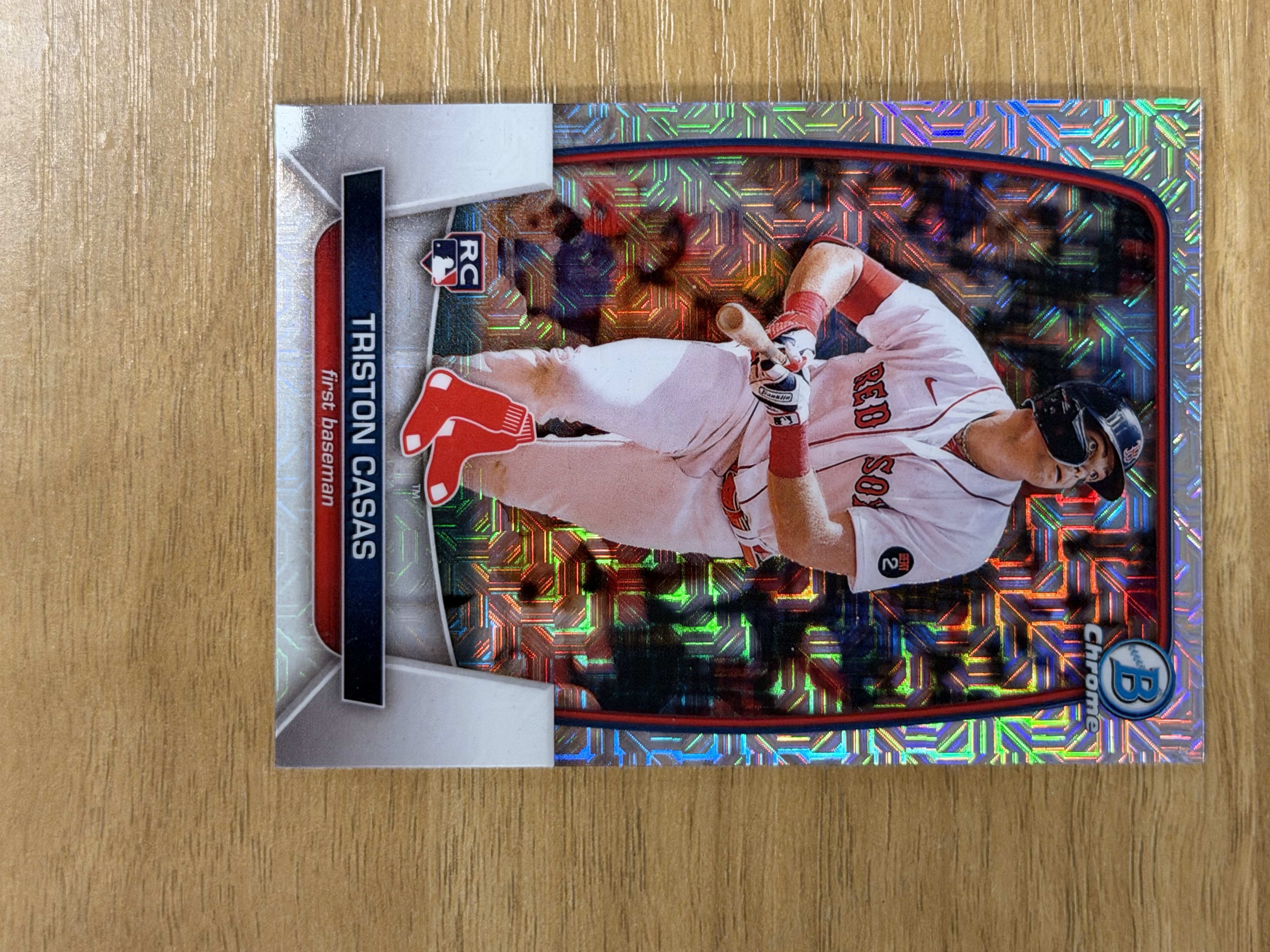 2021 Bowman Chrome Triston Casas Rookie Card — front