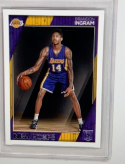 2016-17 Panini NBA Hoops #262 Brandon Ingram — front
