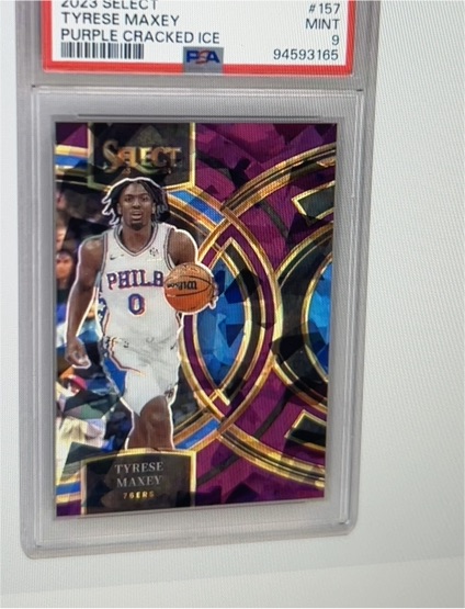 2023 Panini Select #157 Tyrese Maxey — front