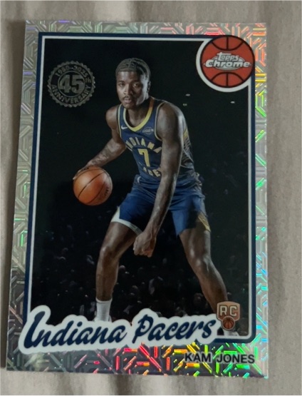 2025-26 Topps Chrome #TC-KO Kam Jones — front
