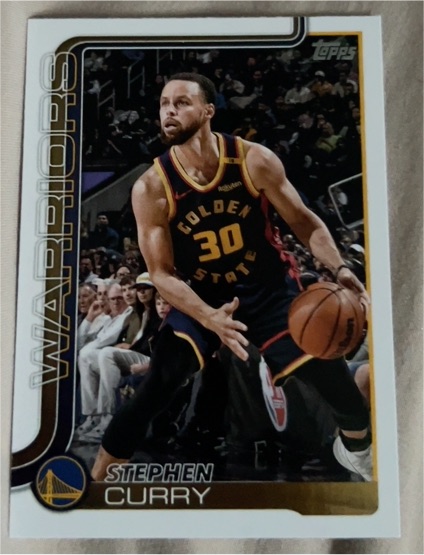 2025-26 Topps #135 Stephen Curry — front