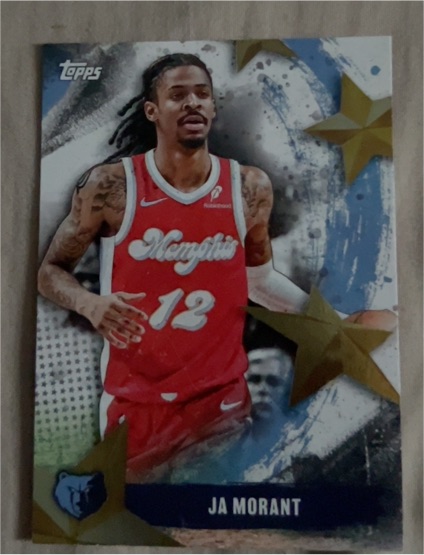 2025-26 Topps Stars of the NBA #SA-24 Ja Morant — front