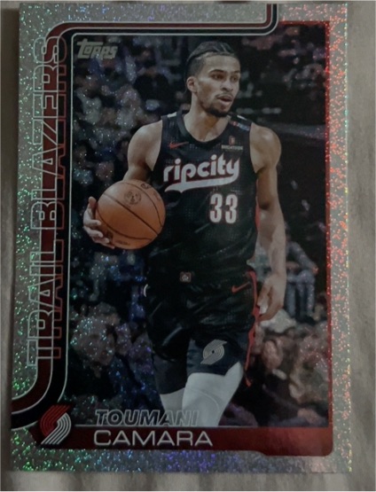 2025-26 Topps #128 Toumani Camara — front