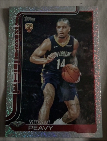 2025-26 Topps #241 Micah Peavy — front