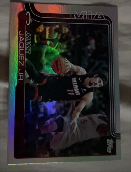 2025 Topps Flagship Basketball #78 Jaime Jaquez Jr — front