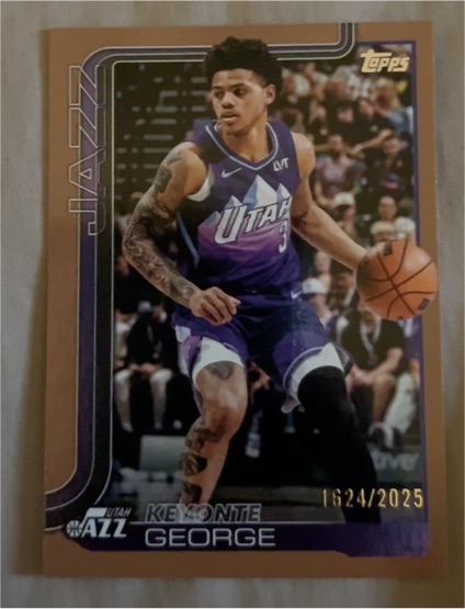 2025-26 Topps #131 Keyonte George — front