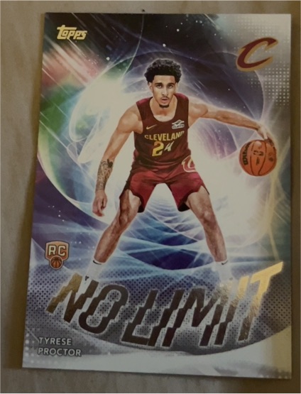 2025-26 Topps #NL-40 Tyrese Proctor No Limit — front