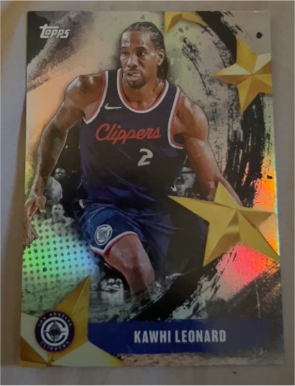 2025-26 Topps #SA-18 Kawhi Leonard Stars of the NBA — front