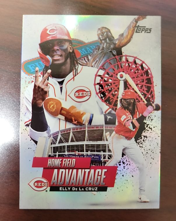 2025 Topps Series 1 Home Field Advantage #HA-16 Elly De La Cruz — front