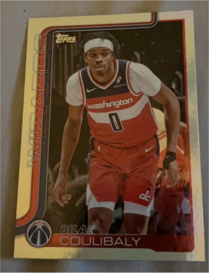 2025-26 Topps Basketball #95 Bilal Coulibaly — front