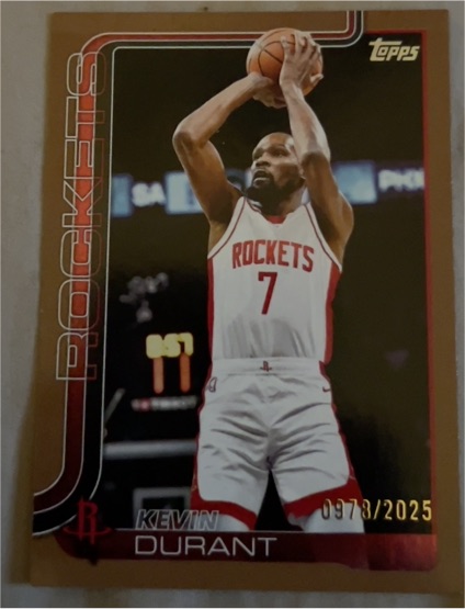 2025-26 Topps #157 Kevin Durant — front