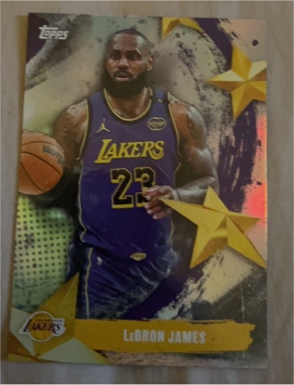 2025-26 Topps Stars of the NBA #SA-6 LeBron James — front