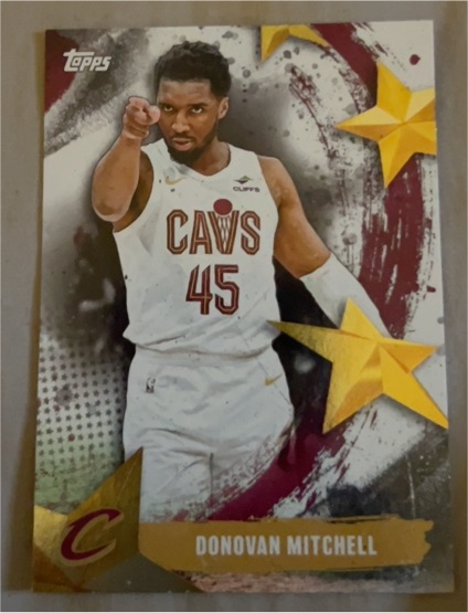 2025-26 Topps Stars of the NBA #SA-8 Donovan Mitchell — front