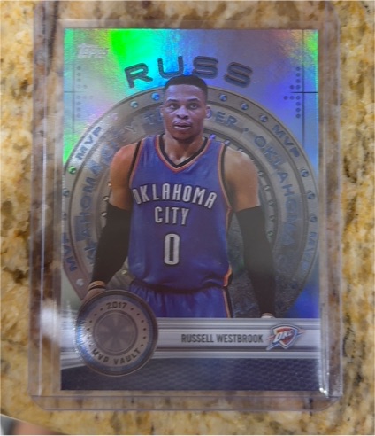 2025-26 Topps MVP Vault #MVP-5 Russell Westbrook — front