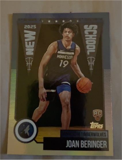 2025-26 Topps Basketball #NS-17 Joan Beringer — front